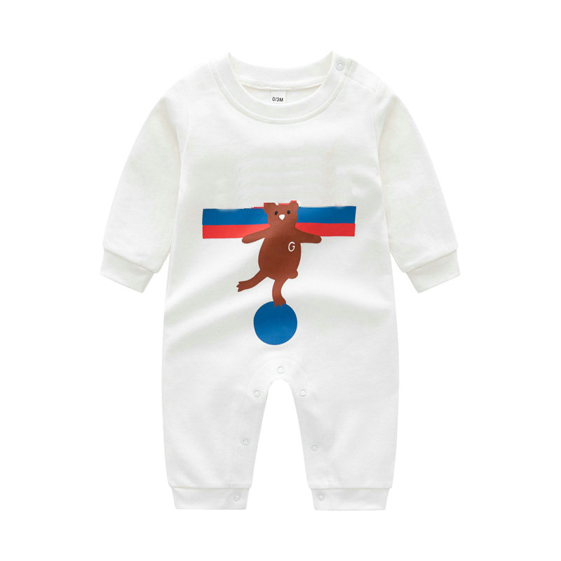 Newborn Baby Boys Girls Rompers Sleepers Pajamas Babies Jumpsuits 1 PCS Infant Long Sleeve 0 3 6 9 12 24 Months Clothes