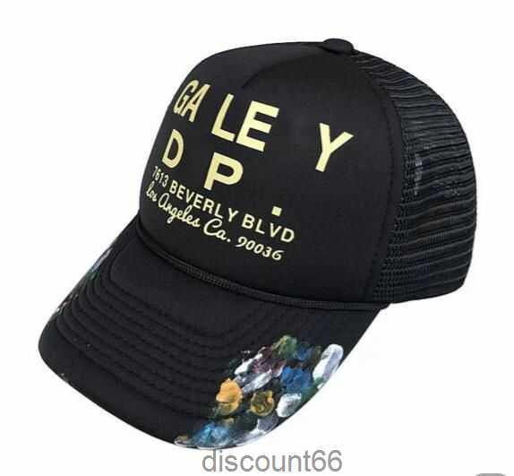 

Fashion Latest Patch Embroidery Men's Ball Caps Casual Galleryes Lettering Curved dept Brim Baseball Cap Fashion Letters Hat Printing68VT, 22