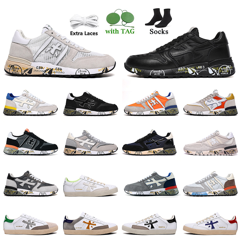 

Premiata Designer Shoes Men Sneakers Casual Shoes Cedar Mick Sneaker Leathers Heritage Shoe Workout Cross Mens Trainers Black Grey Red Walking Sports, T28 38-45