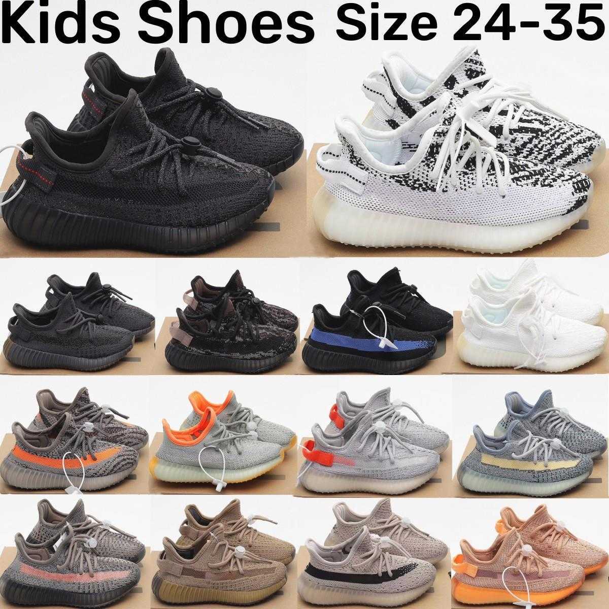 

Kids Shoes Running Sneakers 350 v2 Children Youth Kid Boys Girls Sport Tainers Outdoor¡yEeZIeS¡Athletic Basketball kanye boy girl Zebra Dazzling 35