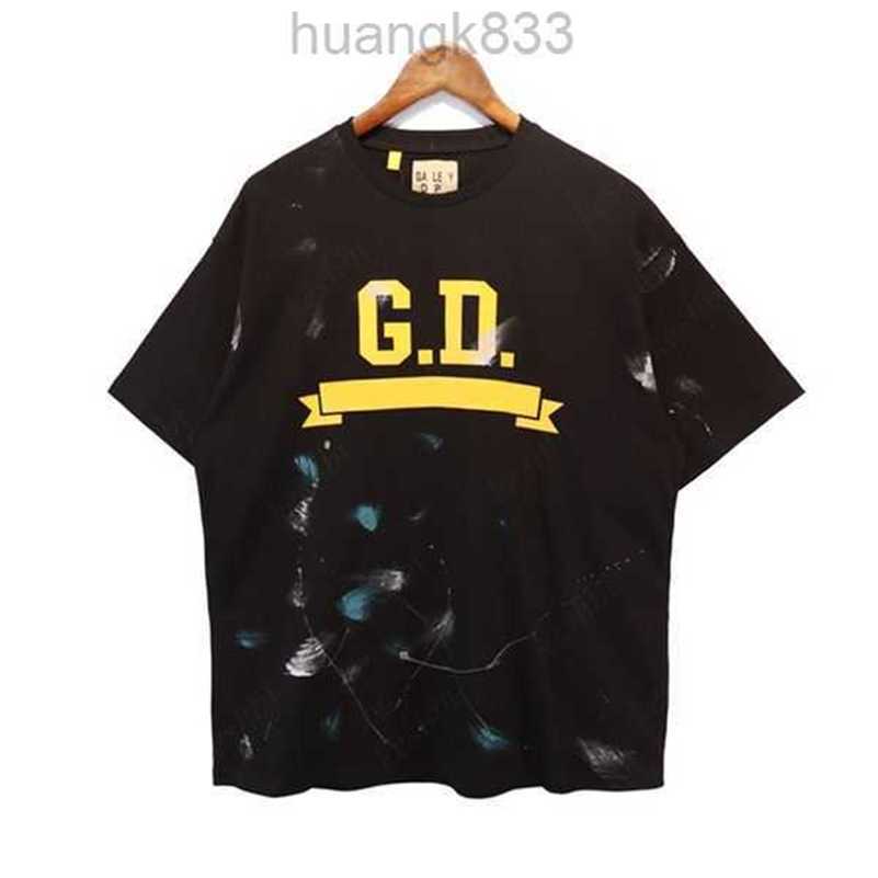

Galle Depts T Shirt Summer Fashion Mens Womens Designers Tees Tshirts Loose Short Sleeve Tops Hip Hop Streetwear Letter T-ShirtZ4RX, 18