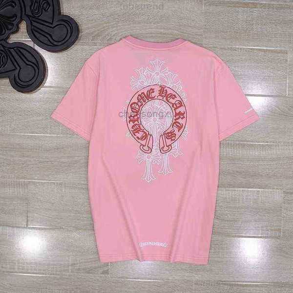 

Chhht-shirts Chrome//heart Tee 2022s Street Chaokro Classic Phantom Cross Group Horseshoe Ch and Womens Short Sleev Bbx9 FV8K, White