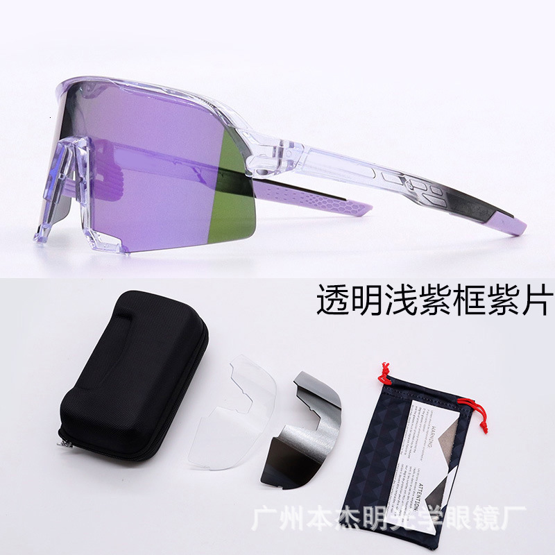 

Cycling Sunglasses S3 S2 100 Sports Bike s UV400 Bicycle Eyewear 3 Lens Bike Accessories 220524