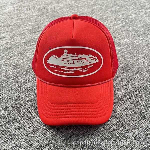 

Ball Caps Corteiz Crtz Hat 22ss American Fashion Truck Casual Printed Baseball Summer Men and Women208m7242547 15HDCD, Red