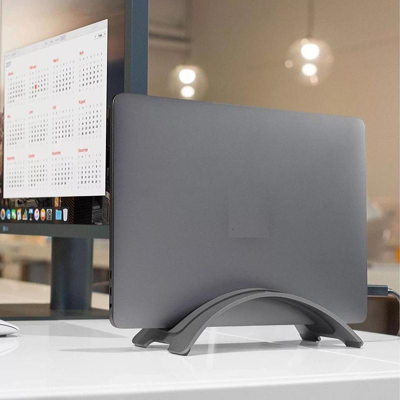 

Accessories Aluminum Spacesaving Laptop Vertical Stand Desktop Erected Holder Storage for MacBook Pro Air Retina for Apple Notebook