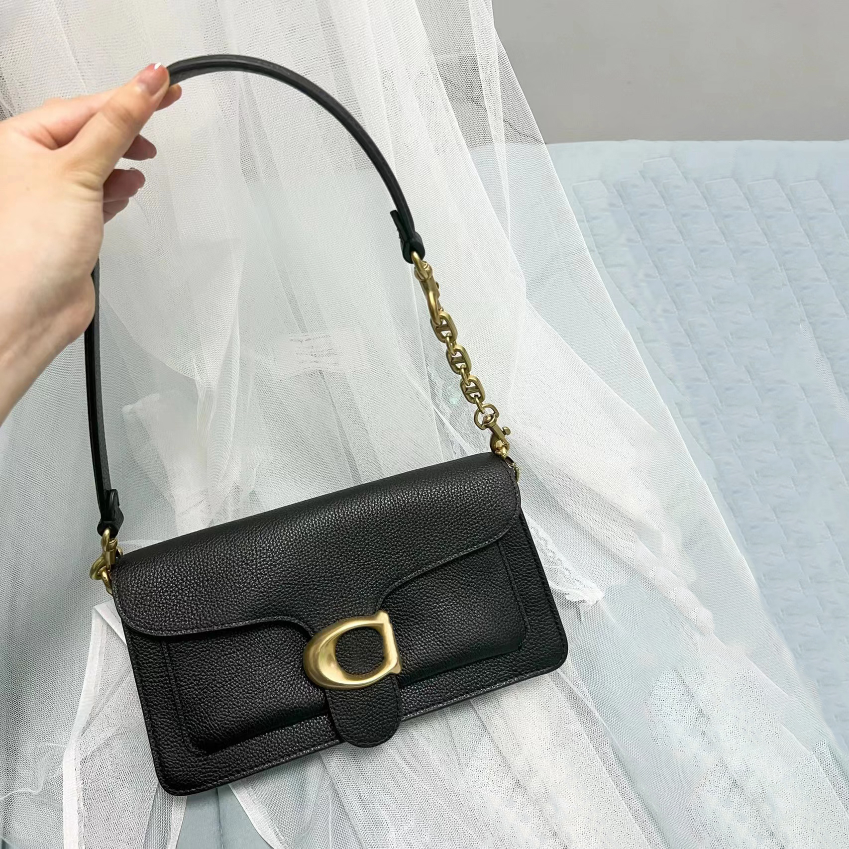 

Fashion tabby 7 colors clutch Hobo Women envelope bags Shoulder bag pochette Genuine Leather cross body tote handbag strap Luxury Designer cosmetic bags men Wallets, Mon0gram brown