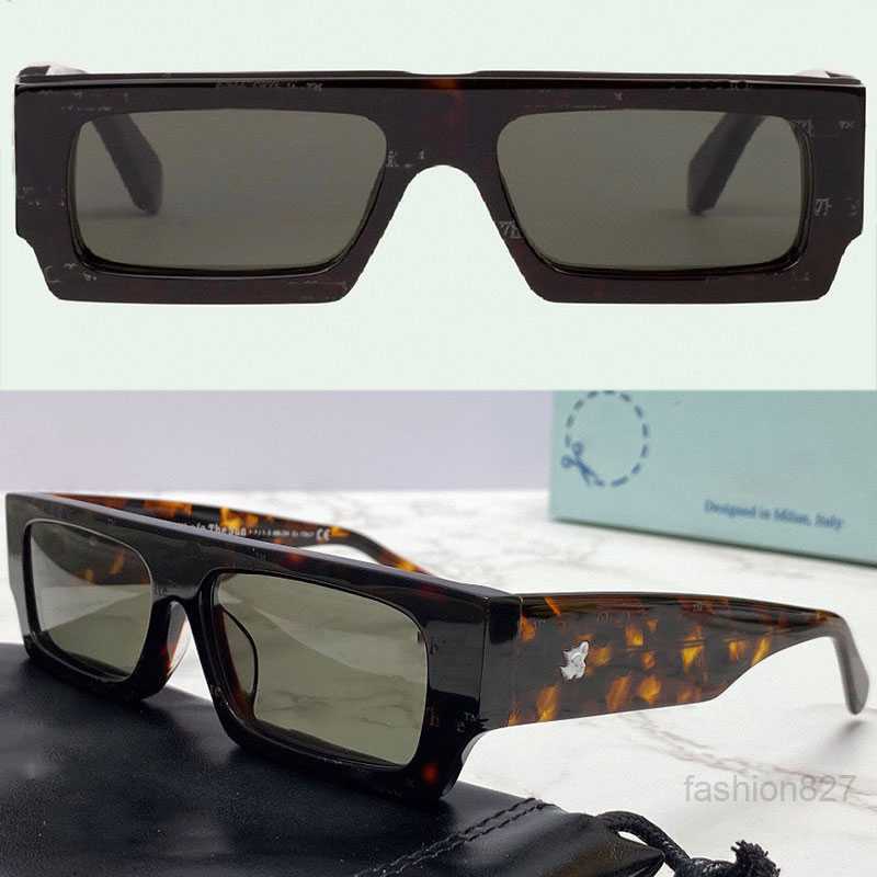 

Men designer OFF Sunglasses ff OW40008U Mens womens Fashion Classic Square Plate Frame OW4008 57-16-145 Outdoor Street Shooting Sun glasses OW40008