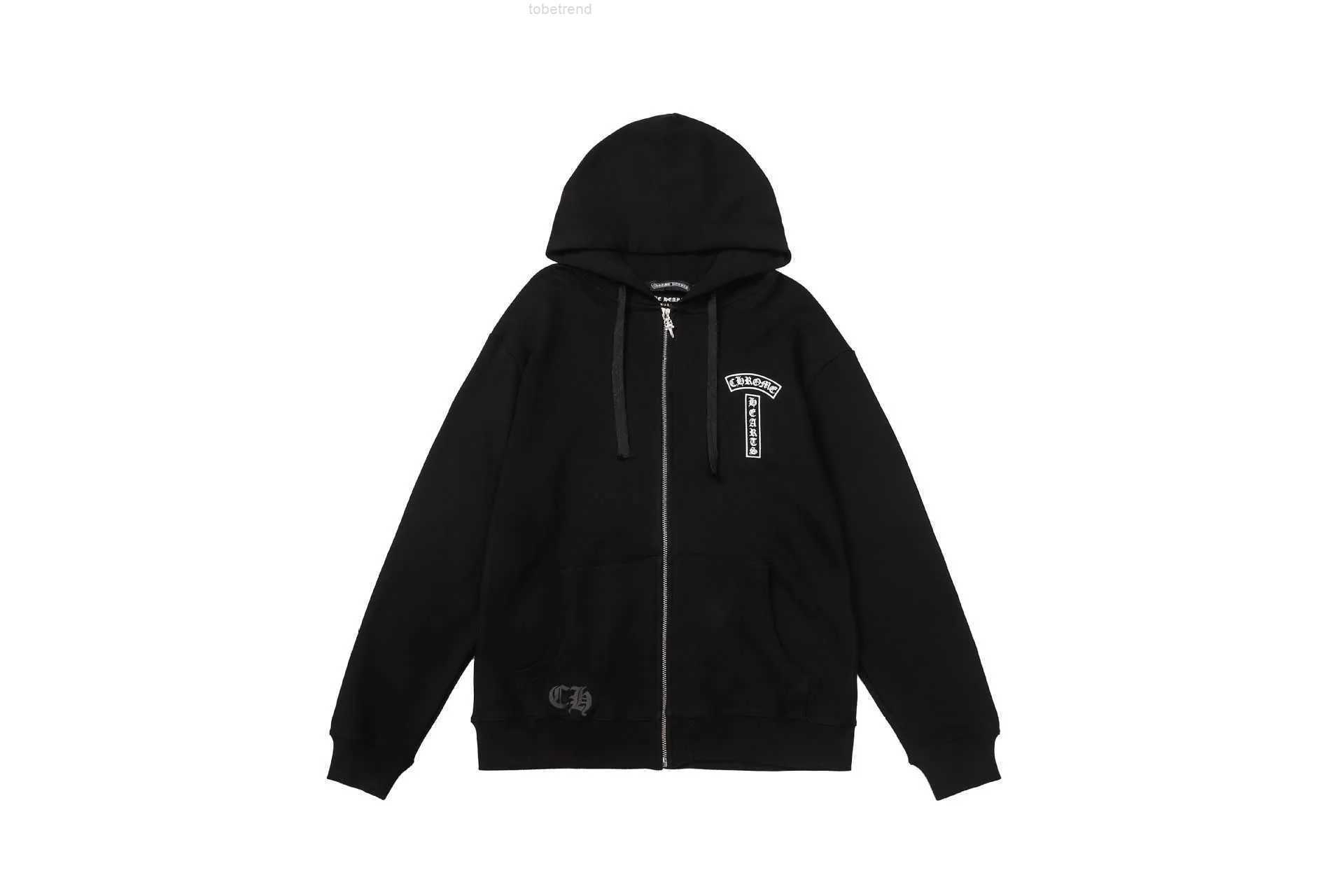 

CH Designer Clothing Men's Sweatshirts Luxury Casual Hoodie Autumn winter 2022 bf style new Heart Crow arch FK banner cross hooded zippered sweater Chromes, Shipping fee