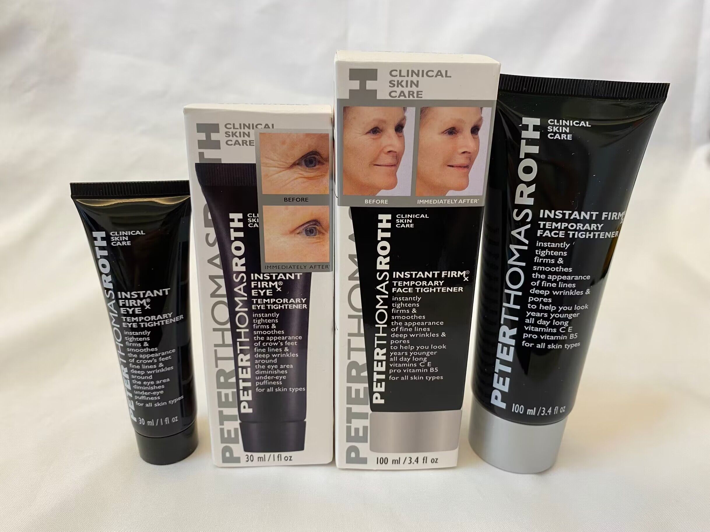 

NEW ARRIVED PETER THOMAS ROTH Instant Firmx Temporary Face Tightener Instant Firmx 3.4floz 100ml and 1 Fl Oz. 30 mL