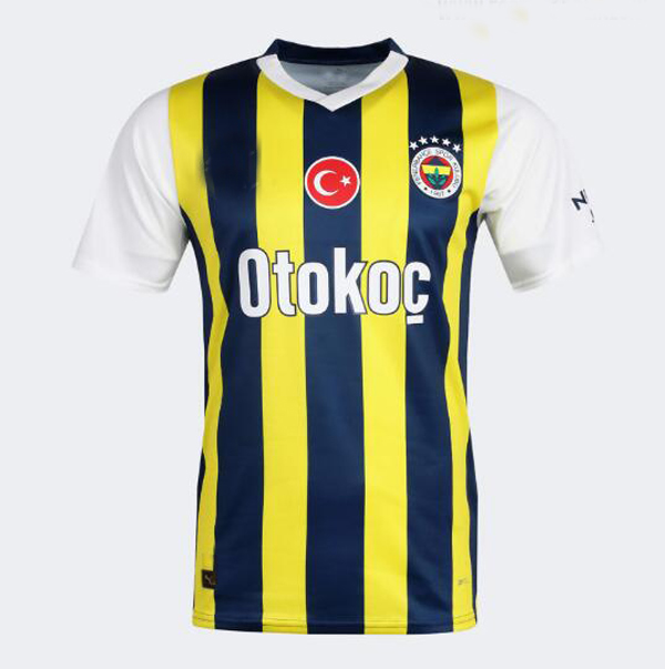 

23 24 Fenerbahce Soccer t Shirt2023 2024 Camisetas De Home Mesut Ozan Tufan Perotti Samatta Camiseta Football Uniform, 23 24 home