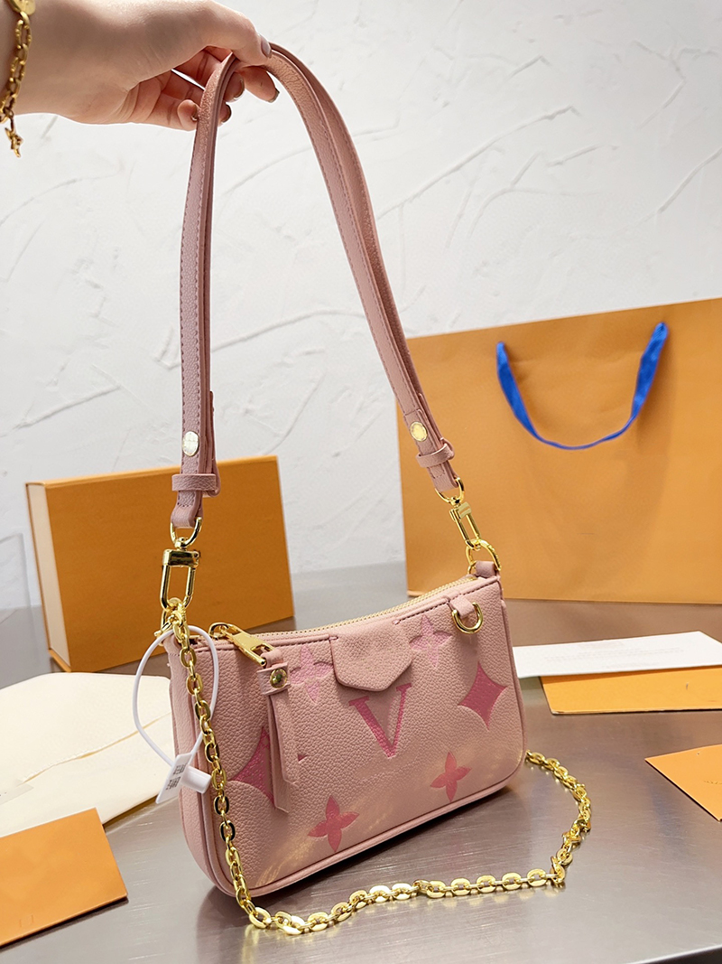 

Designer Fashion Shoulder Bag women handbag fashion New Mahjong Zero Wallet Famous handbag womens Handbags bags Classic floral pattern High quality soft leather, White