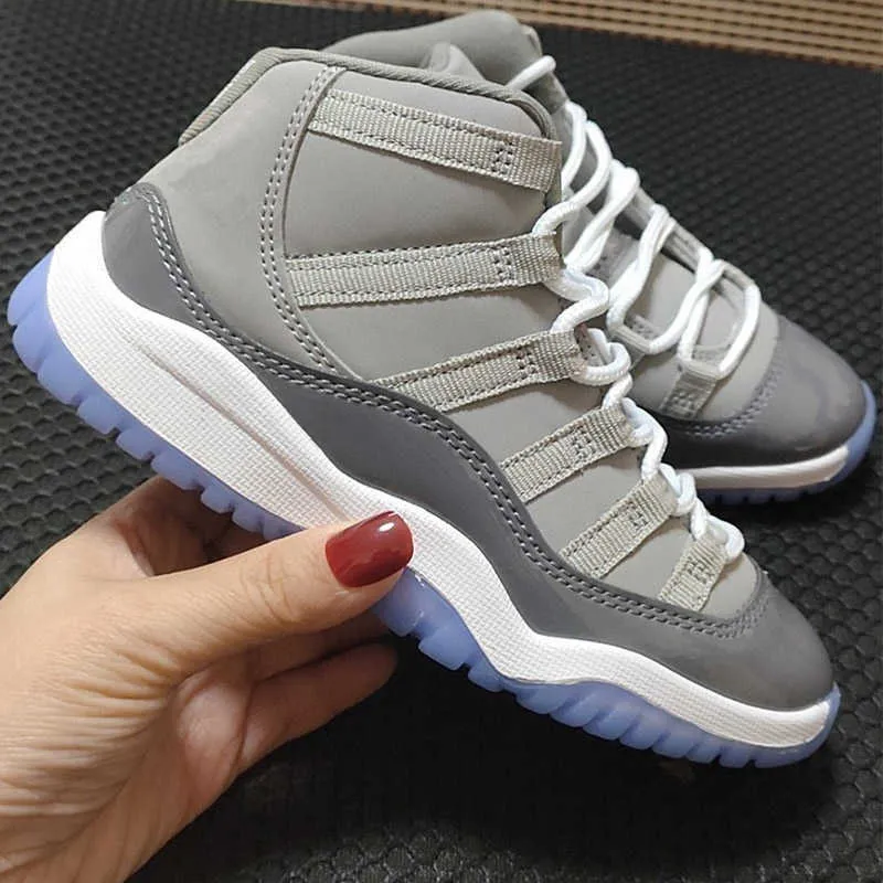 

Top Quality Jumpman 11S Kids Basketball Shoes Bred Low White Concord Legend Blue Pantone Ovo Grey Snake Skin Boys Girl Trainers Eu2769