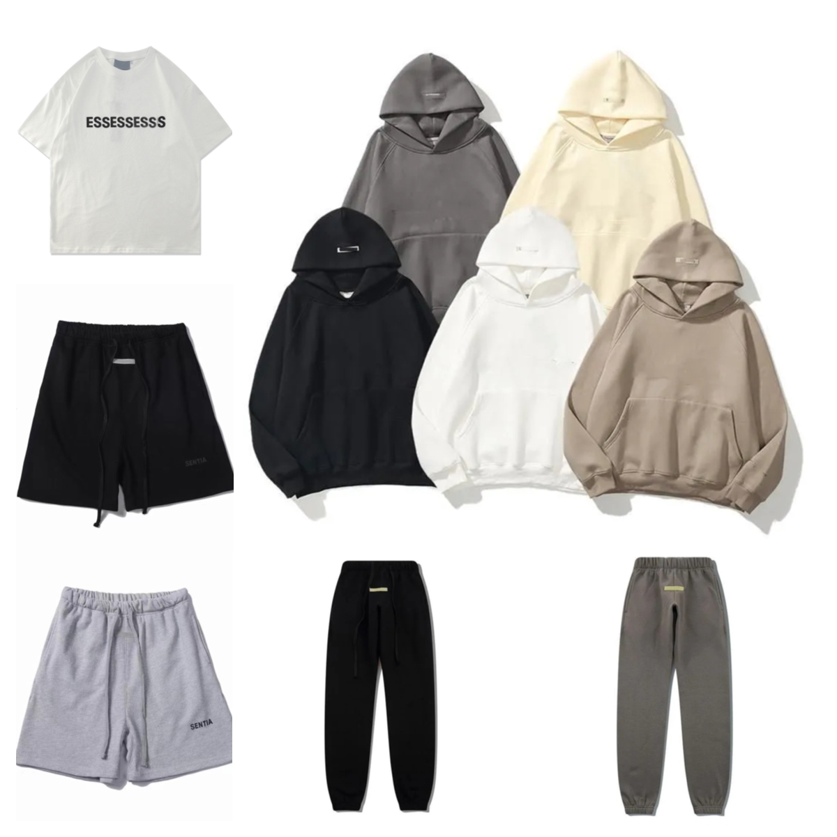 

Designer Hoodies Women&Mens Essent Hoodie Fashion Loose Essentail Streetwear Sweatshirts Tops Clothing Essen Hoodie Lovers High Street, 30