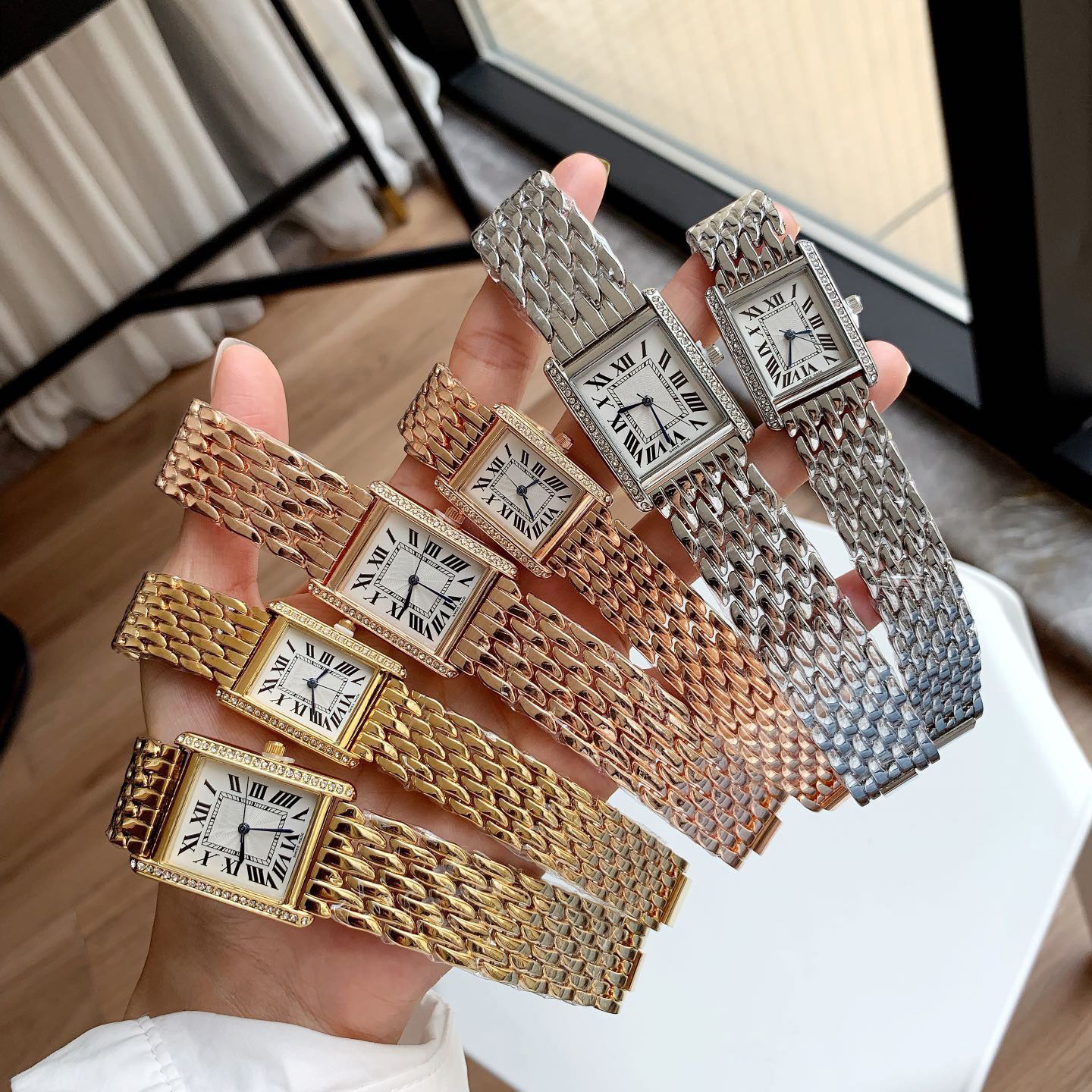 

Mens Watch Women Watches Quartz Movement Gold Rose Lover Dress Wristwtach Jewelry Clasp Diamond Case Lifestyle Waterproof Designer Clock Analog Montre De Luxe, Rose gold