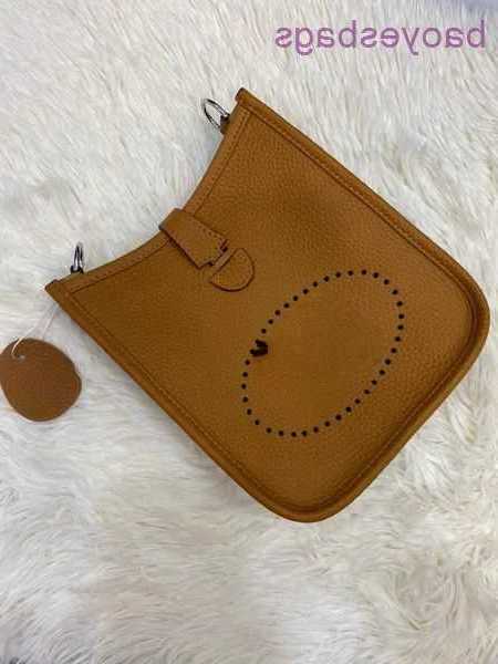 

Designer Bag Evelynbag Bags Tote 2023 Mini Messenger Cowhide Lychee Water H-home Bucket Women's One Shoulder Wpf0 3 With Logo P3O7