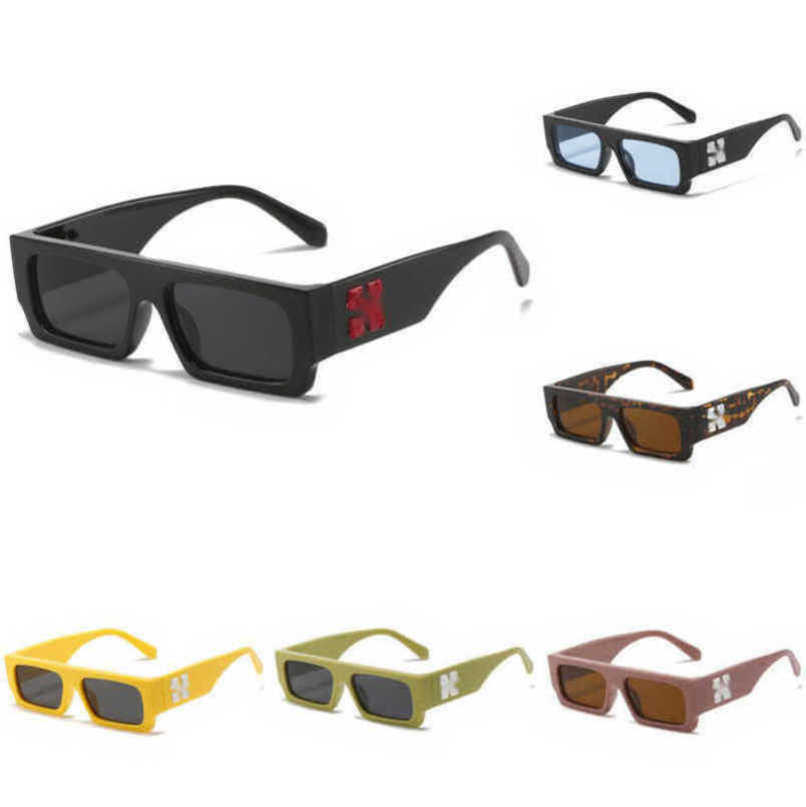

Luxury Fashion Offs Frames Sunglasses Style Square Brand Sunglass Arrow x Frame Eyewear Trend Sun Glasses Bright Sports Travel Sunglasse H64m