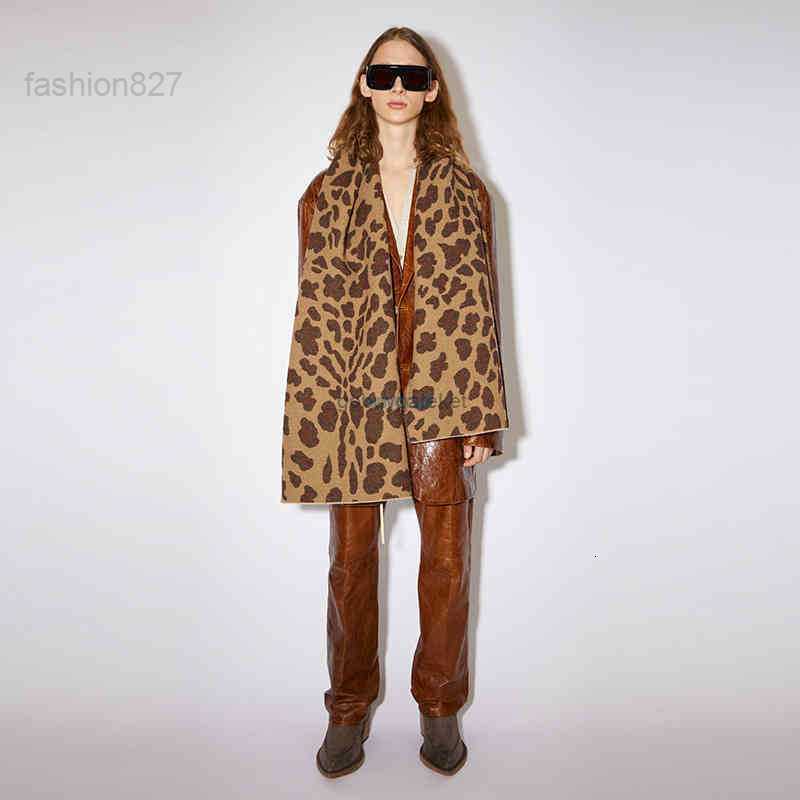 

Scarves Ac Leopard Thickening Cashmere Scarf Winter Warm Shawl WomenHS29