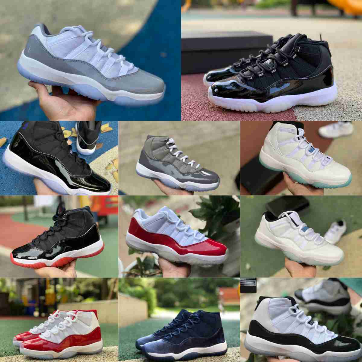 

Jumpman Cherry 11 11s High Basketball Shoes Men Women Trainer Jubilee COOL GREY Cement Grev JoRdEn Playoffs Bred Space Jam Gamma Blue Concord 45 Low Outdoor Sneakers, Please contact us