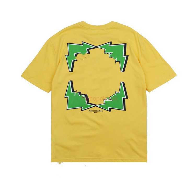 

OFFs Hip Hop T-shirts Designer Cross t Shirt Gradient Dissolve Luxury Back Arrow Printing Brand Short Sleeves Tshirts Mens T-shirt, 20