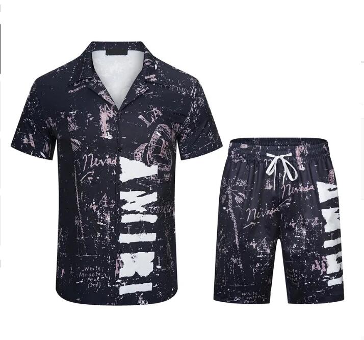 

2023 Summer Tracksuits men's fashion Brand sportswear Jogging T-shirt suit Street beach shorts T-shirt sports ball suit casual suit men's suit M-3XL###