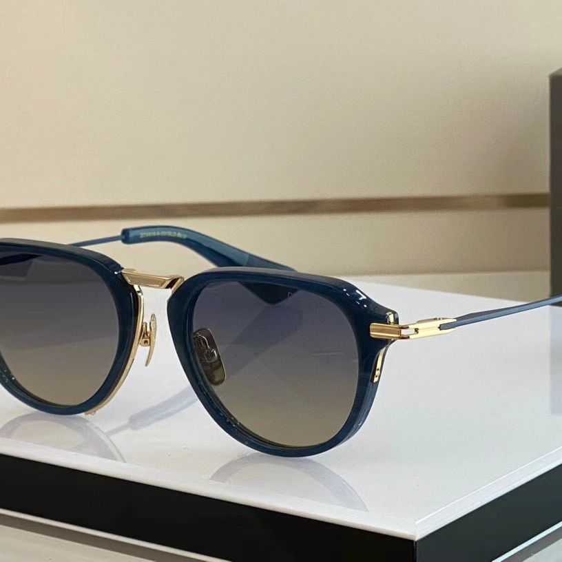 

Original High Quality Wholesale Designer Sunglasses for sale DITA sunglasses ALTRIST model 414 men and women plate black can be matched with myopia Have