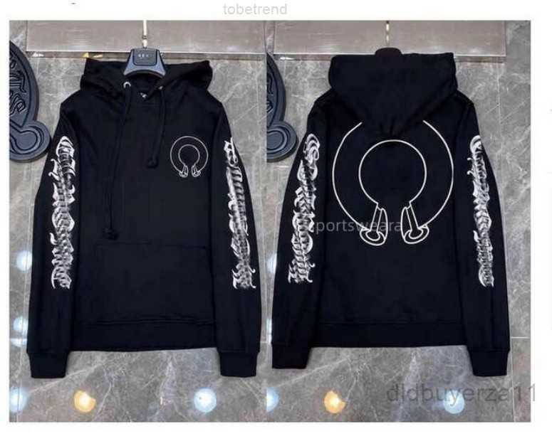 

Men' Hoodies Sweatshirts Mens Luxury Heart Designer Chromes Ch Classic Zipper Hooded Sweater Cross Flower Pullover Sanskrit Pattern Casual Fashion Coat E8gw Gg5r, Shipping fee