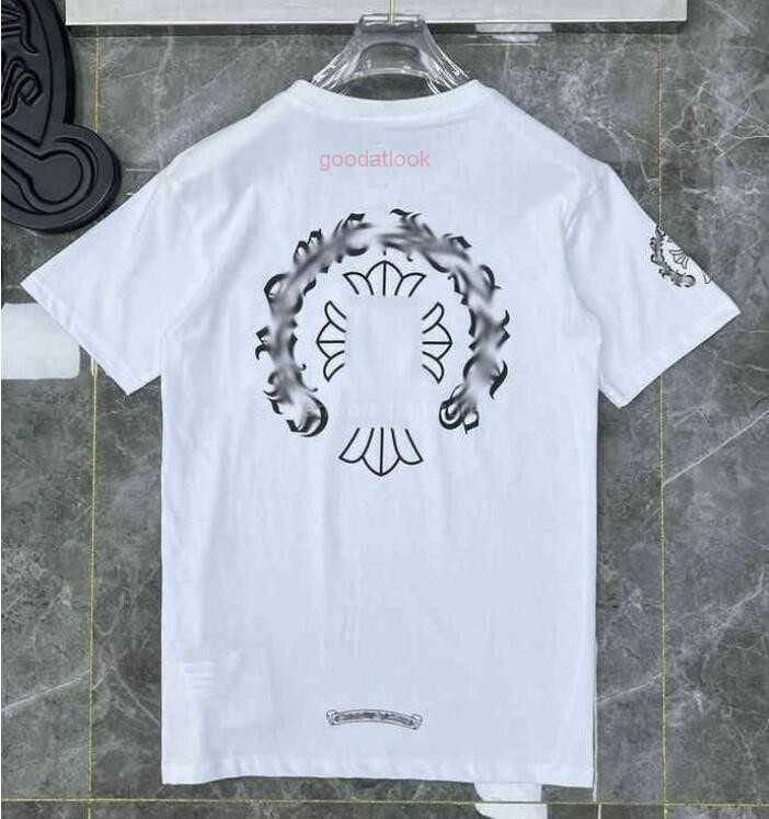 

Classics Mens t Shirts Heart High Quality Brand Crew Neck Chromes Short Sleeves Tops Tees Ch T-shirts Sweater Casual Horseshoe Sanskrit Cross Print Dhbw, Cus12