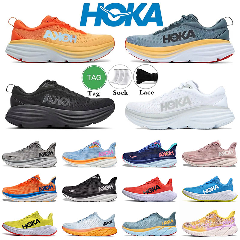 

Outdoor Sports Hoka One Clifton 9 Running Shoes Designer Hokas Bondi 8 Carbon X2 Platform Free People Beige Black White Mens Women Sneakers Trainers Runner Jogging, Bondi8 (4) lilac marble