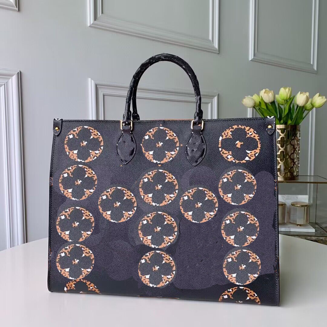 

luxury designer handbag for women shoulder bag fashion Grain calf large capacity casual tote woman Easily switch back carrying mode hand bags M44674, Split