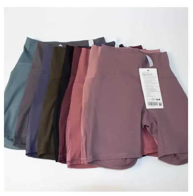 

Yoga Outfits Lulus-10 Yoga Suit Align Women's Sports High Waist Shorts 4-point Pants Running Fitness Gym Underwear Workout Leggings Ftt