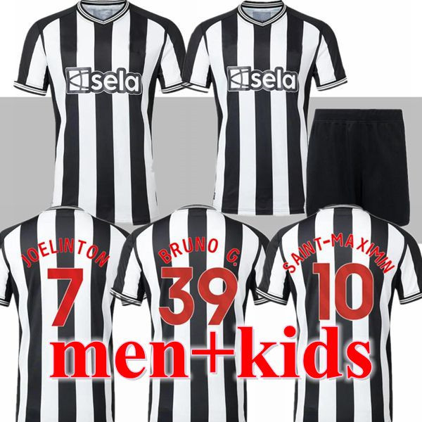 

Newcastles NEW CASTLE Soccer Jerseys boys BRUNO G. 22 23 24 JOELINTON Football T Shirts ISAK NUFC Uniteds MAXIMIN WILSON utds Men Fans Player version S-4XL, White