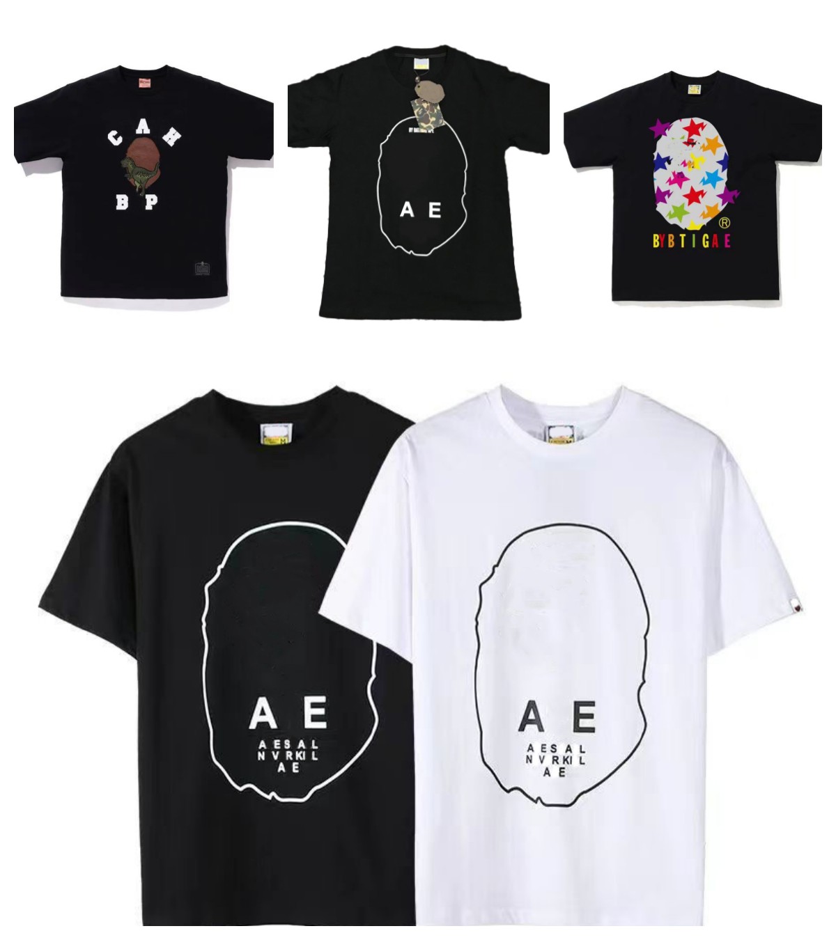 

Men's T-Shirts cotton tech fleece T Shirts Toy bear T-shirt Mens Women Designer T-shirts aape print cottons Tops Casual Shirt S-5XL
