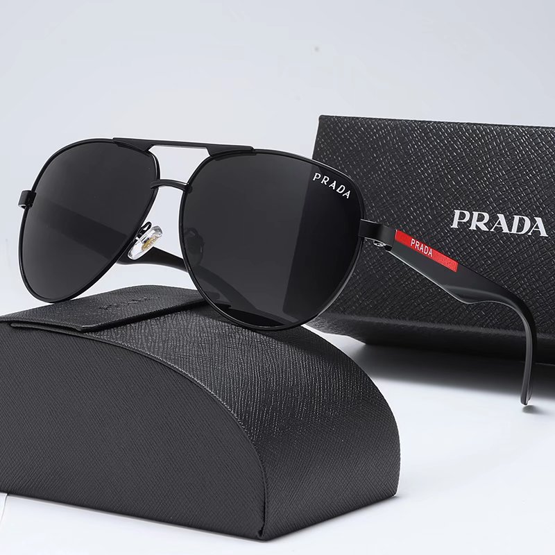 

Prada Luxury Sunglasses Pola Polaroid Lens LV Designer Women Goggles GUCCI Premium Glasses Women Louis Vuitton Spectacles framed retro metal Pradas sunglasses