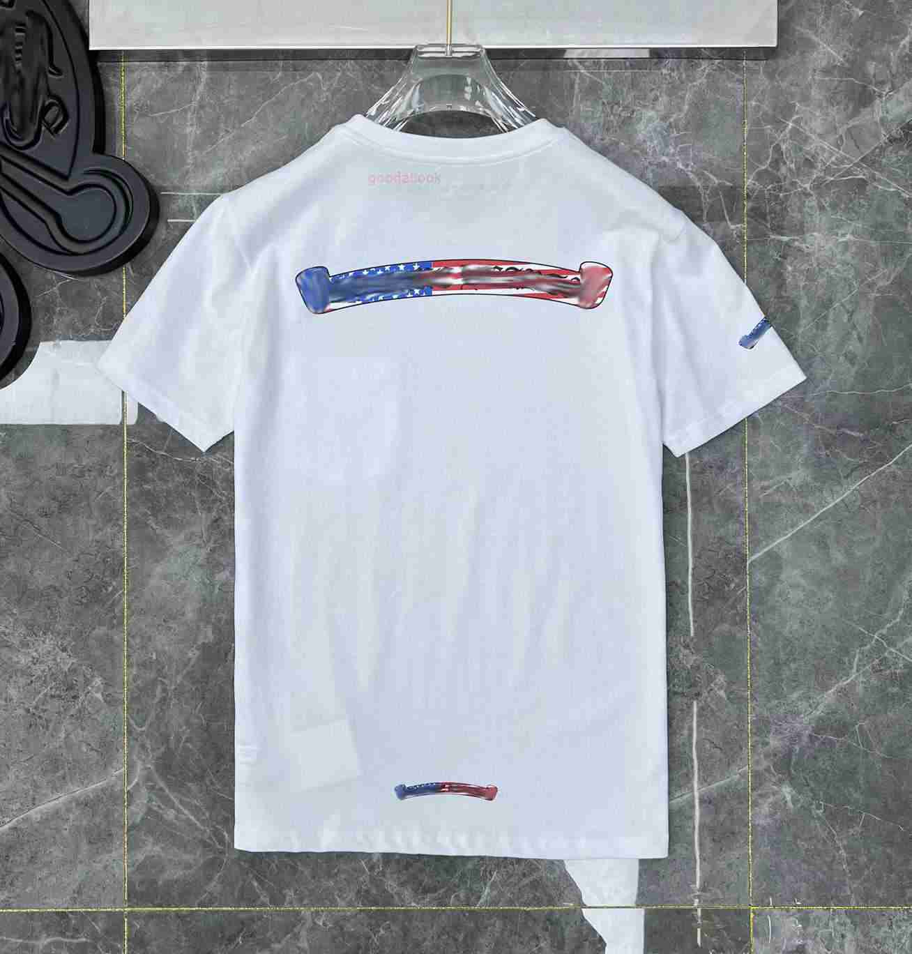 

Men's Luxury Fashion t Shirt Ch Brand Designer Tops Tees Women Heart Sanskrit Letter Couple T-shirt Sweatshirt Horseshoe Chromes Flowerqmk1, 14