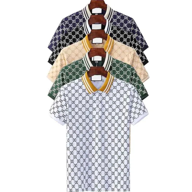 

2023 Men's Fashion Polo summer men's clothing Shirt Luxury Italian Men's T-Shirts Short Sleeve Fashion Casual Men's Summer T-shirt Various Colors Available Size M-3XL, 19