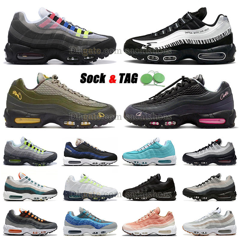 

Designer OG 95 Running Shoes Croteiz 95s Men Women Triple Black White Pink Beam Greedy 3 Neon Crystal Blue Solar Red Smoke Grey Matte Olive Free Shipping Trainer Dhgate, A59 36-40 cork pink
