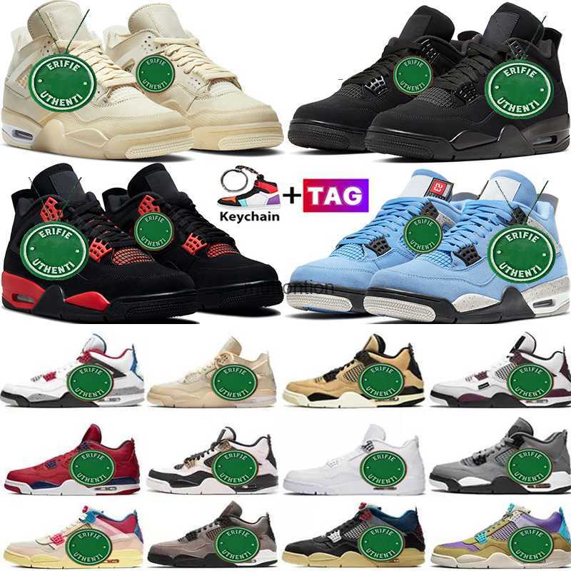 

2023 Jumpman Men Basketball Shoes OG Mens Womens Military Black Cat Red Thunder University Blue White Cement Pure Money Outdoor Sports Sneakers, 34