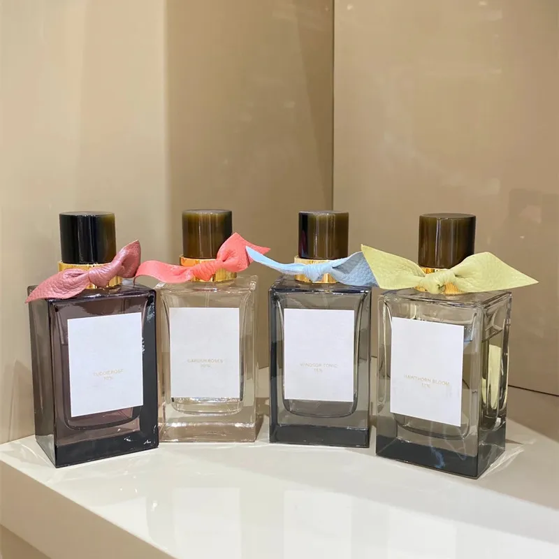 100ml Hawthorn Garden Roses Perfume Midnight Journey Bloom Windsor Tonic Tudor Rose Fragrance Long Lasting EDP London England Men Women Spray Col-image-876563965