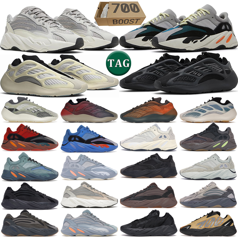 

With box 700 v3 V2 running shoes Solid Grey Alvah Azael Fade Salt Carbon Hi-Res Red Carbon Blue Analog Mauve Inertia Vanta Geode mens trainers outdoor sports sneakers, 24