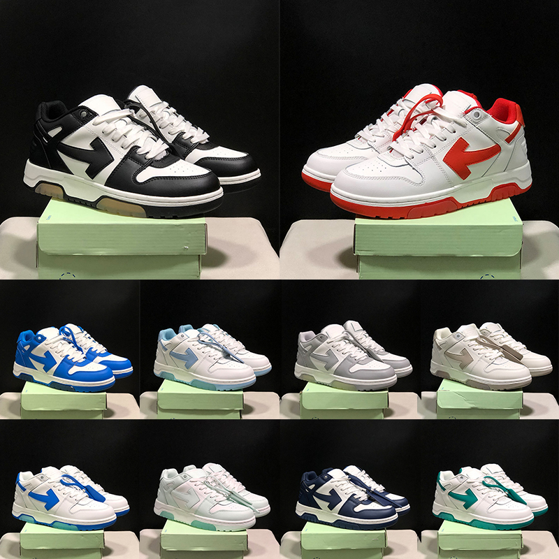 

Out of office Designer luxury men women casual shoes offs white low tops for walking mens trainers leather black white blue outdoor sneakers size 36-45, #3