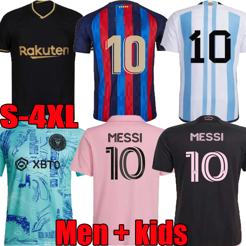 

XXXL  23 24 Soccer Jerseys Inter Miami CF HIGUAIN away BECKHAM MLS 2023 20 21 22 Barcelona PELLEGRINI PIZARRO PIREZ MORGAN messis men kids Argentina football shirt, 23/24;away