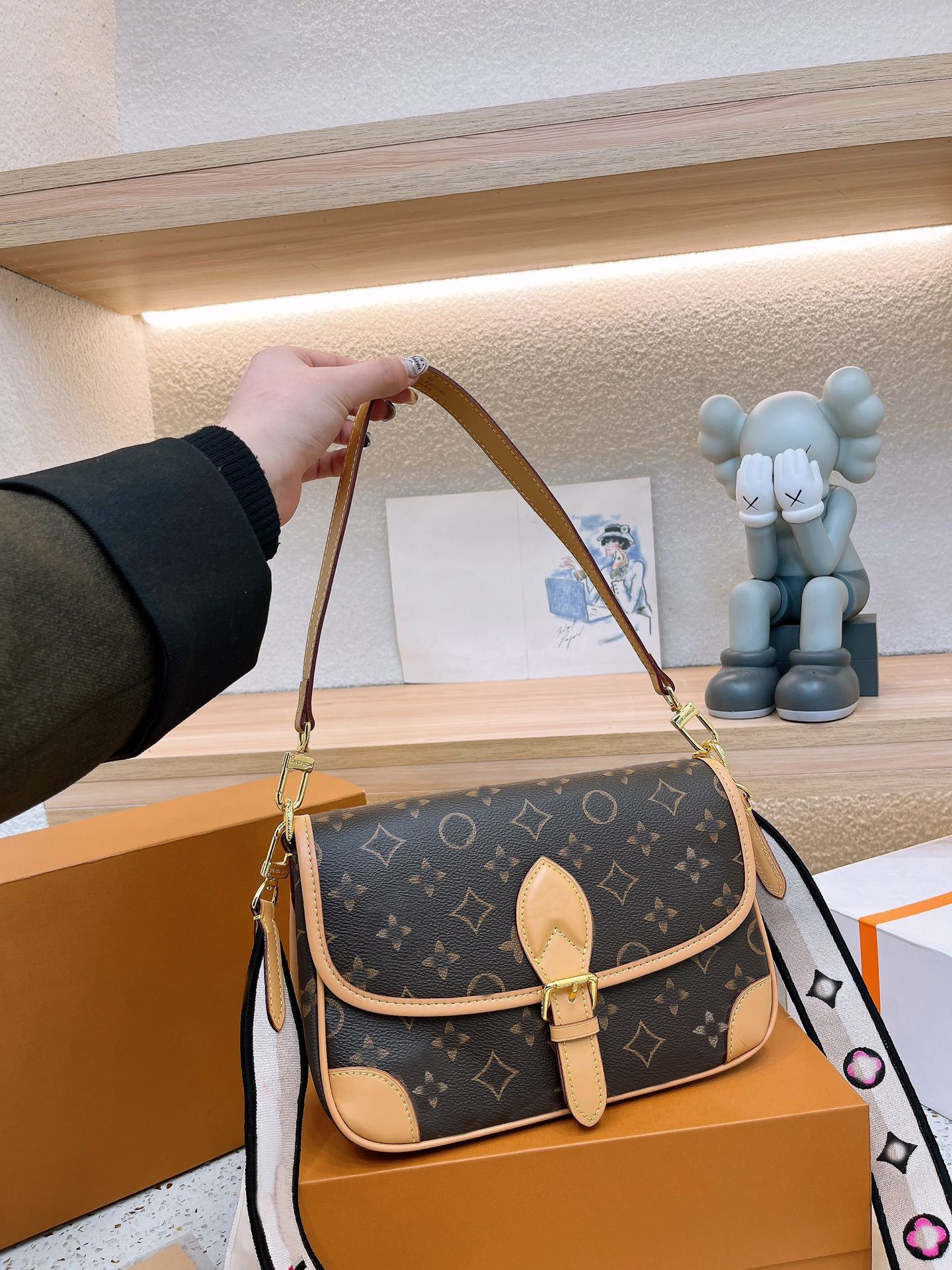 

Luxury designer bag Handbag crossbody bag tote wallet Fashion Handles Handbags NanoDesigner Bag Old Flower Shoulder Bag Women Men Wallet Travel package tote bag, #6