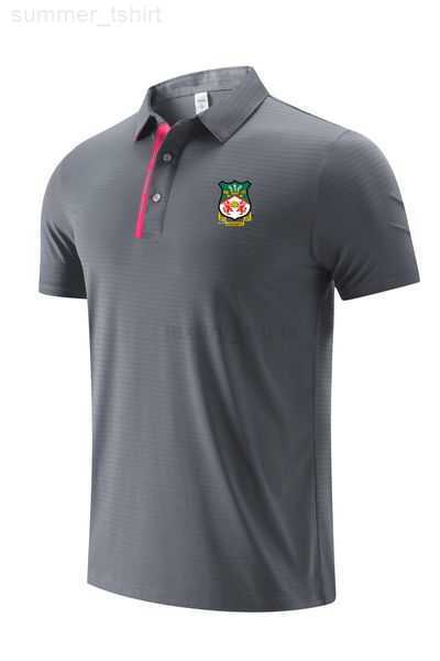 

23 Wrexham Football Club POLO Soccer Fans shirts for men and women in summer breathable dry ice mesh fabric sports T-shirt wrexham tracksuit QVEE, No 5