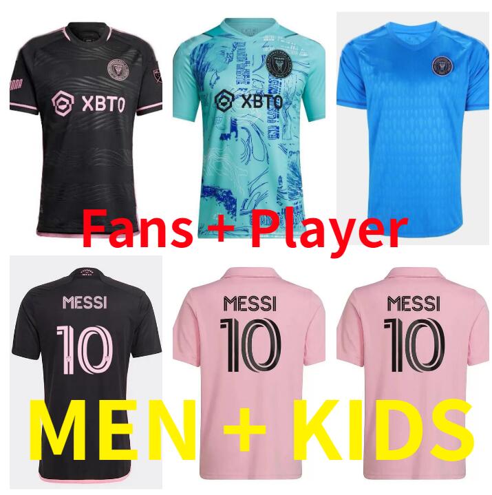 

MESSIS 23 24 Fans Player Inter Miami BECKHAM Soccer Jerseys 2023 2024 MATUIDI HIGUAIN football shirts TRAPP PELLEGRINI PIZARRO CARRANZA PIREZ MORGAN men kids kit
