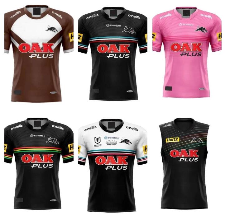 2023 PANTHERS WORLD CLUB CHALLENGE Maillots de rugby 23 24 Penrith Panthers à domicile taille ALTERNATIVE chemise S-5XL