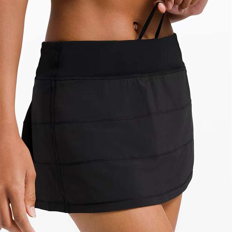 

Lulus Same Pace Rival Skirt Designer Women's Tennis Dress Hotty Hot with Leggings Suummer Yoga Sports Anti Glare Versatile Casual Fitness Dress, Pine green