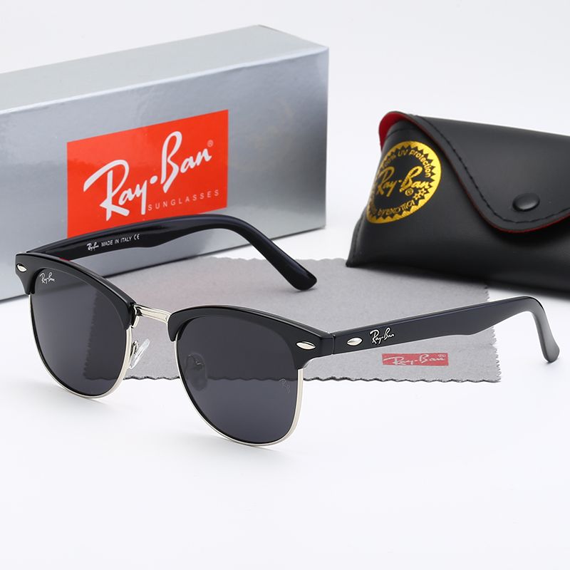 Hommes Classique Ray Marque Rétro Raybans Femmes Lunettes De Soleil 2023 Designer De Luxe Lunettes Band Bans Cadre En Métal Designers Lunettes De