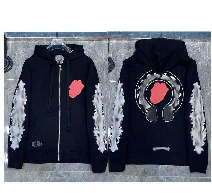 

Fashion Luxury Women' Jackets Designer Zipper Sweatshirts Heart Horseshoe Cross Print Brand Ch Hoodies Men Chromes Coat Casual Pullover Loose Sweater Jacke tops, Shipping fee