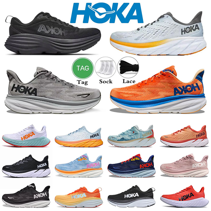

Men Hoka Running Shoes Clifton Bondi 8 Women Trainers Floral Designer Absorption Carbon x 2 Pink Orange Outer Space 36-45 Evening Primrose Runners 2023 with Socks Us 11, H06 clifton 9 peach whip