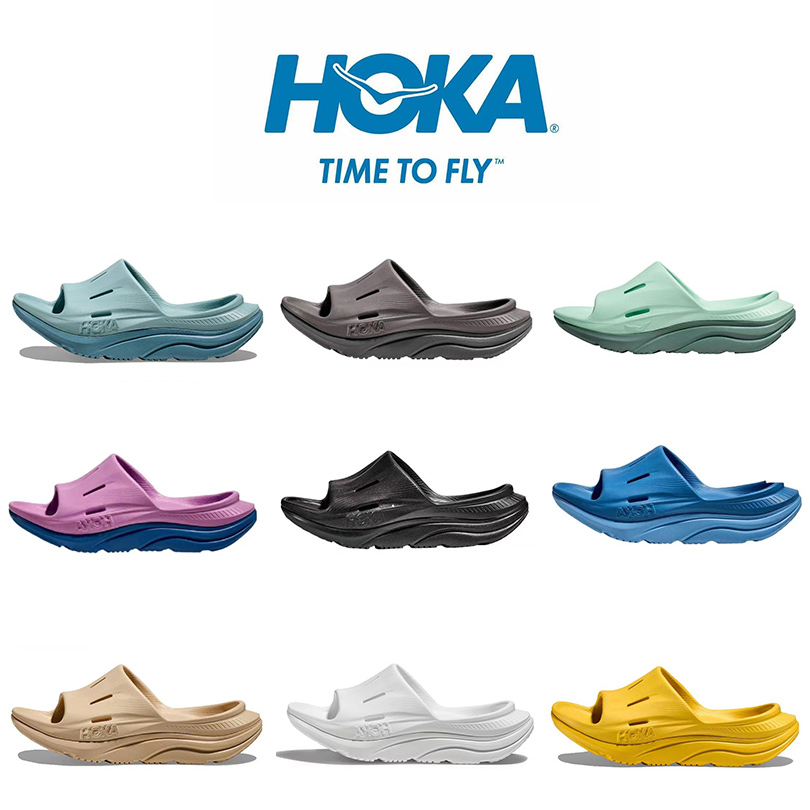 

No1 Hoka One Ora Recovery Slide 3 Hokas Slippers Designer Beach Sandal Summer Slides for Men and Women, Item#7